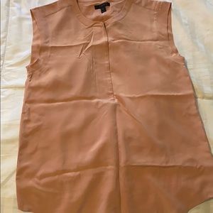 EUC JCrew sleeveless shell size 6